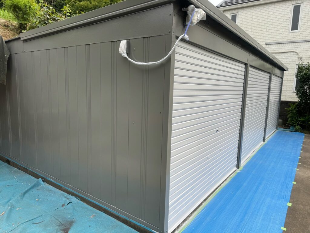 外壁中塗り（完了）